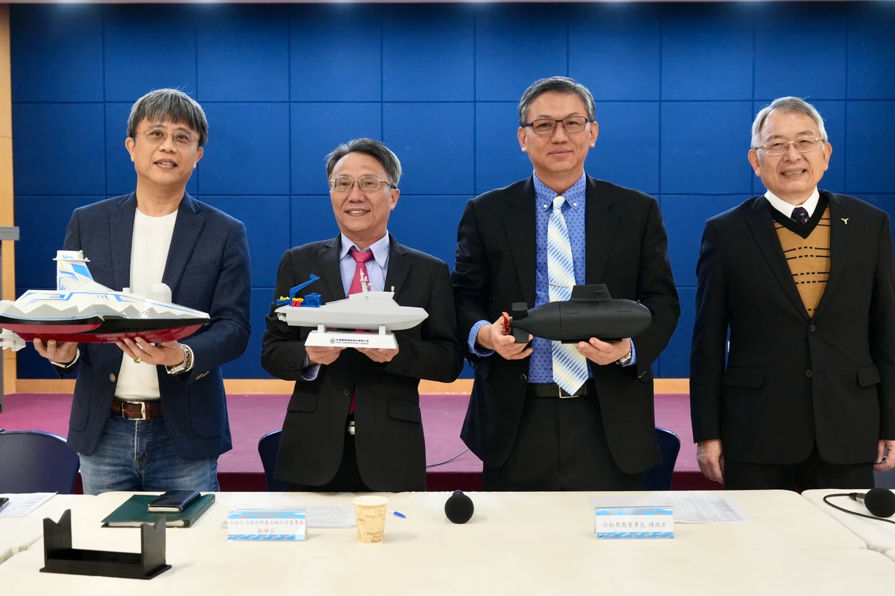 台船今年拚轉虧為盈！總座指3大生產線滿載　潛艦訂單排至2038年
