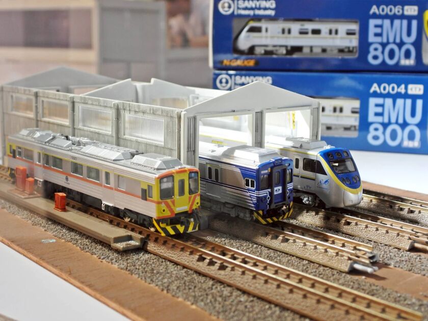 台鐵與日本公司合辦「鐵道模型祭」今起兩天登場