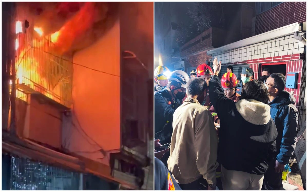 高雄鳳山深夜惡火奪命！家屬喊「還有人」　35歲男困三樓罹難