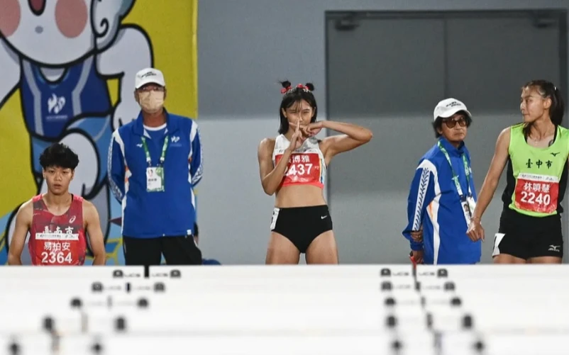 田徑｜亞洲室內田徑賽台灣首金出爐！跨欄甜心60M兩破全國　張博雅喜奪金牌