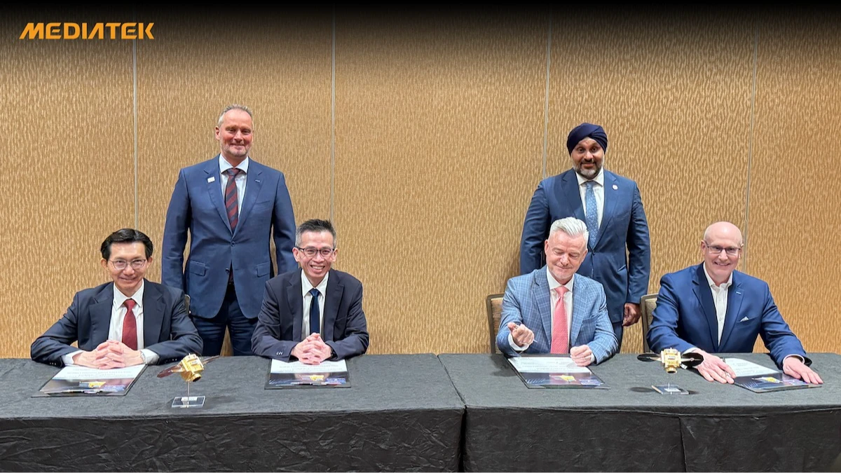 聯發科與空中巴士等大廠簽署5G/6G衛星通訊MOU　推動新世代衛星通訊技術創新