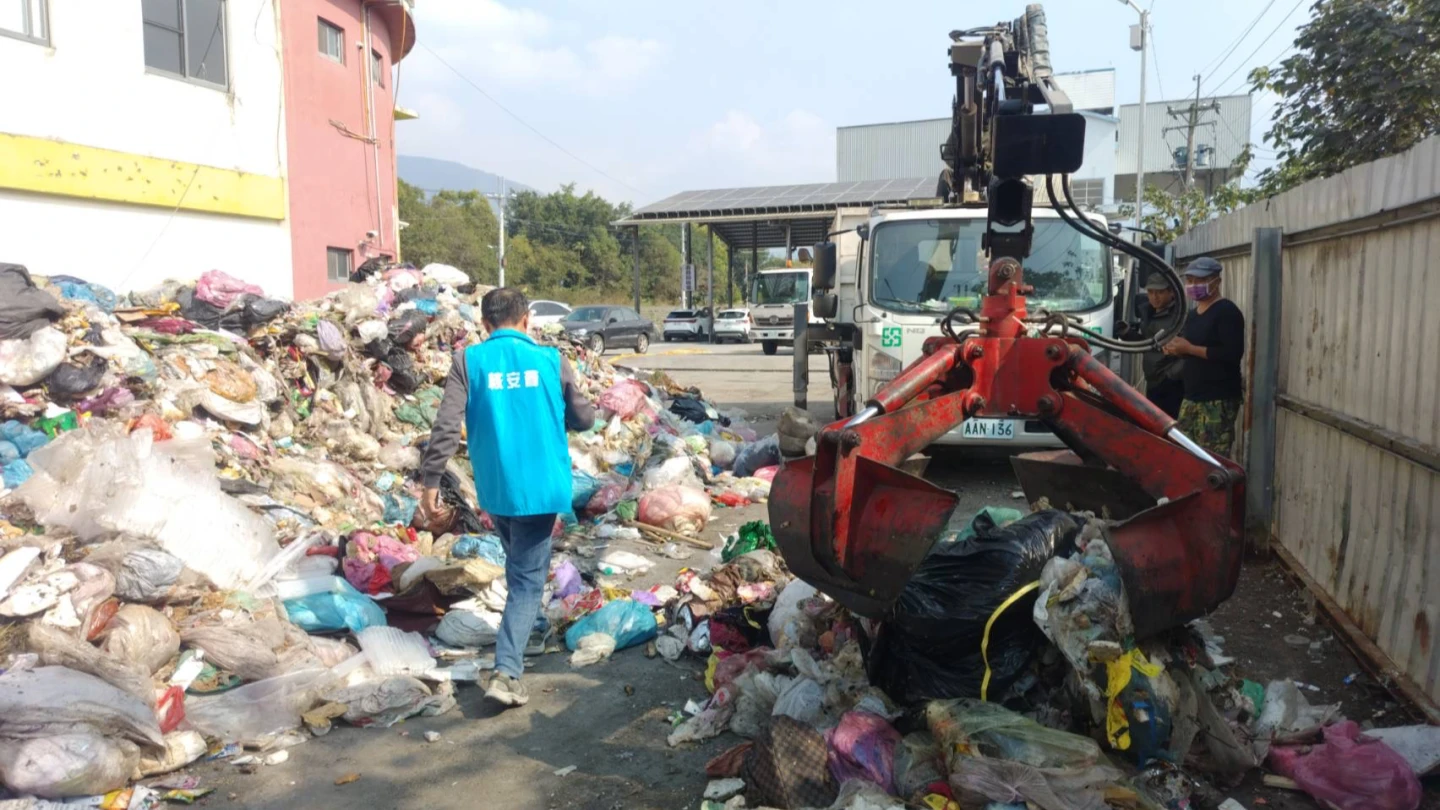 埔里垃圾車輻射值超標遭退運　核安會揭「元兇」是廢棄紙尿布