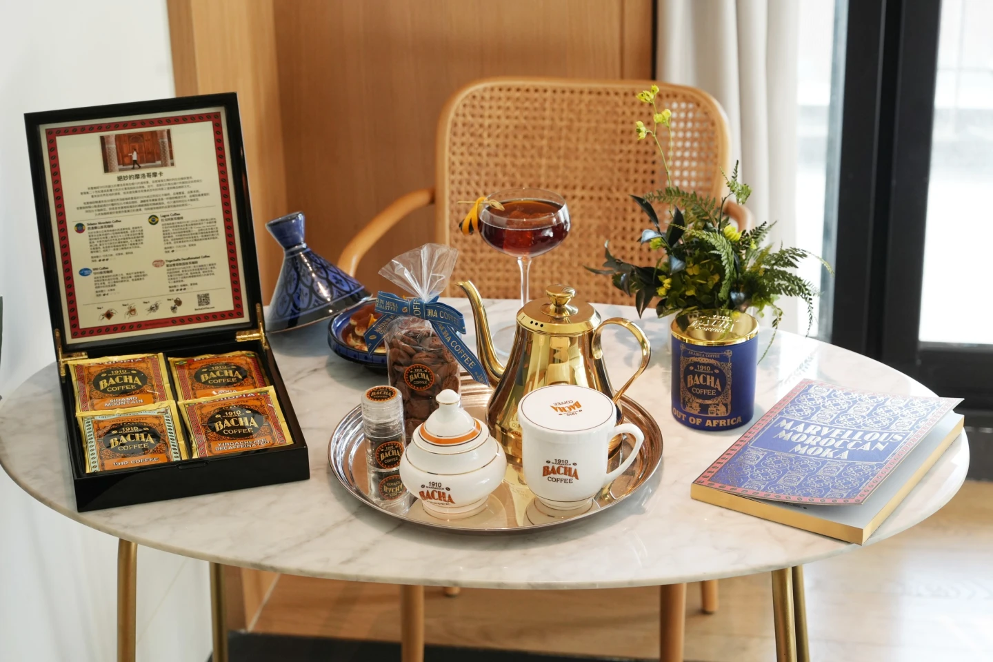 甫獲米其林一星鑰！金普頓大安ＸBacha Coffee推限定甜點　還能免費借麻將