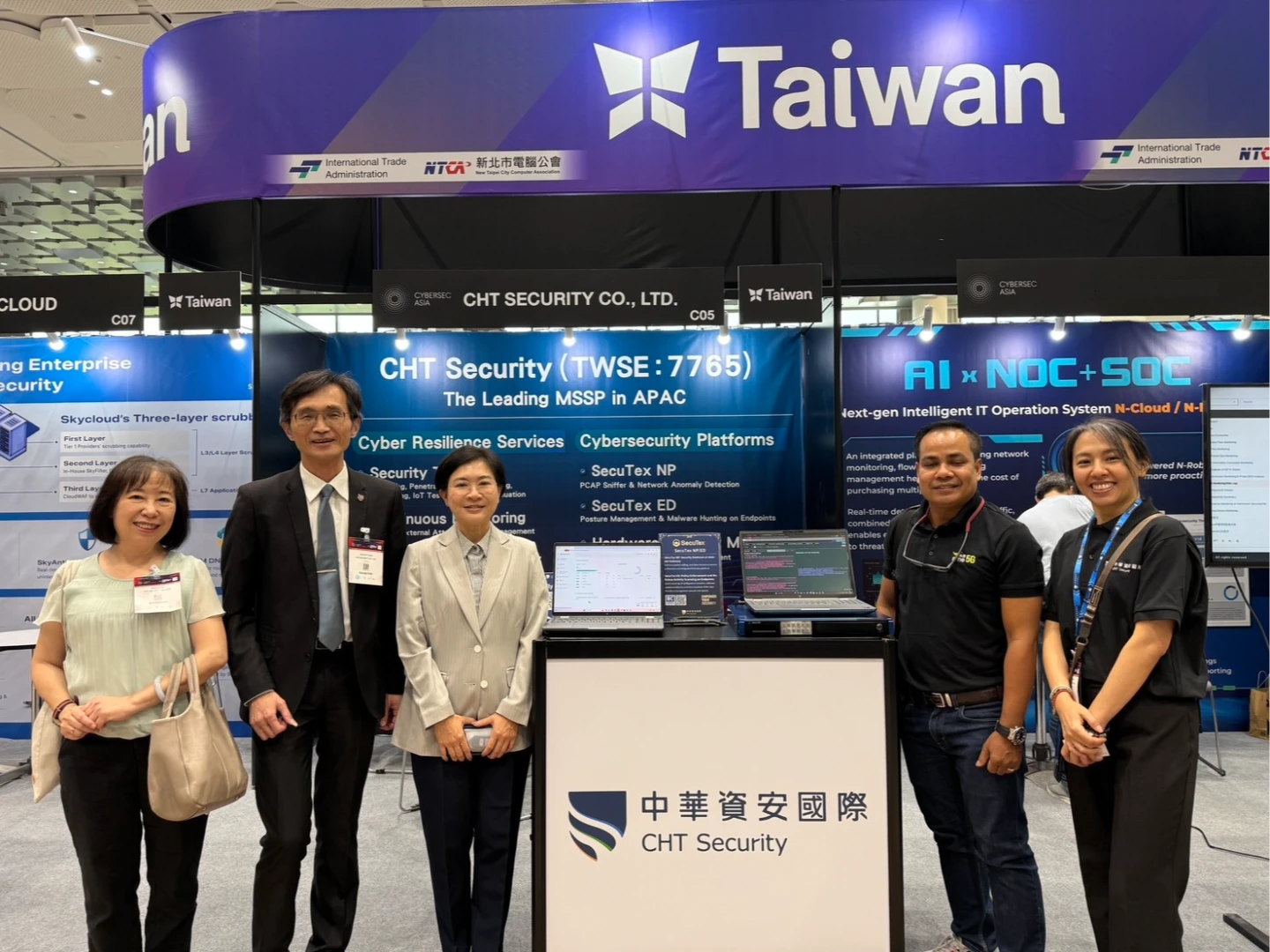 中華資安AI賦能海外秀實力　前進泰國及美國參與資安盛會