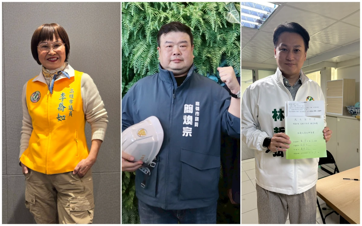 高雄這區綠議員初選3搶2！李喬如拚9連霸　超在意「天公生」對手一句話