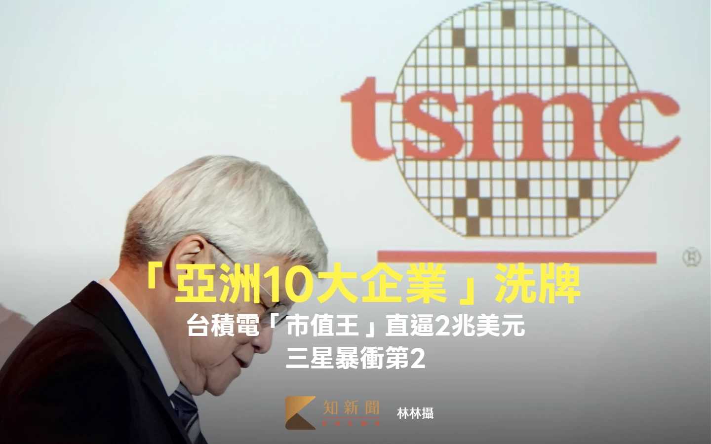 「亞洲10大企業」大洗牌　台積電「市值王」直逼2兆美元！三星暴衝第2