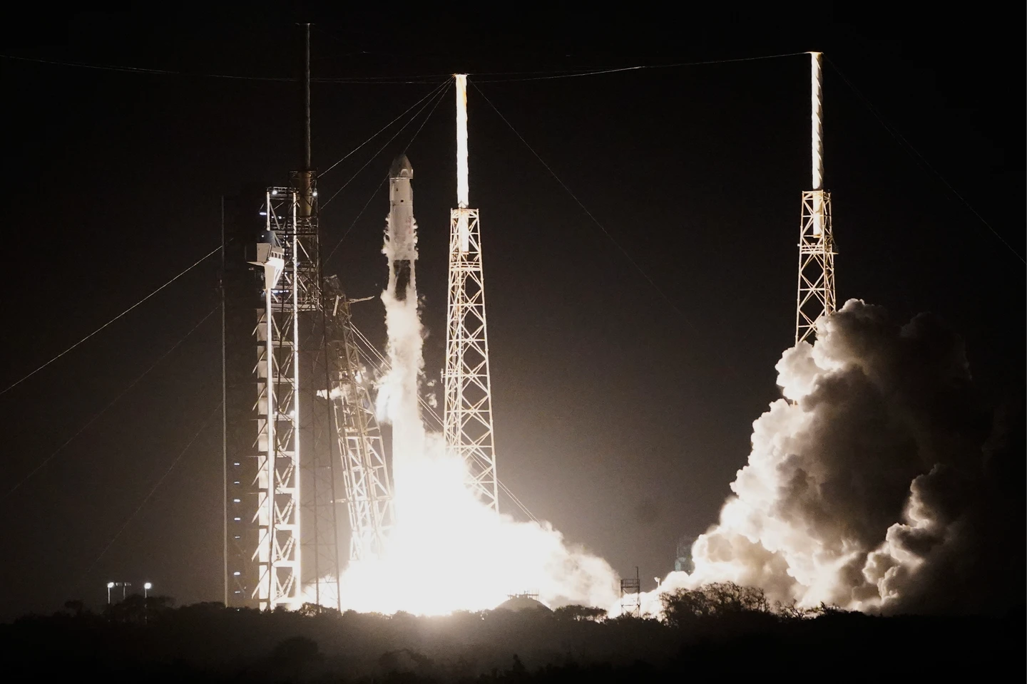 有片｜SpaceX發射第12批輪換太空人　前往國際太空站執行任務