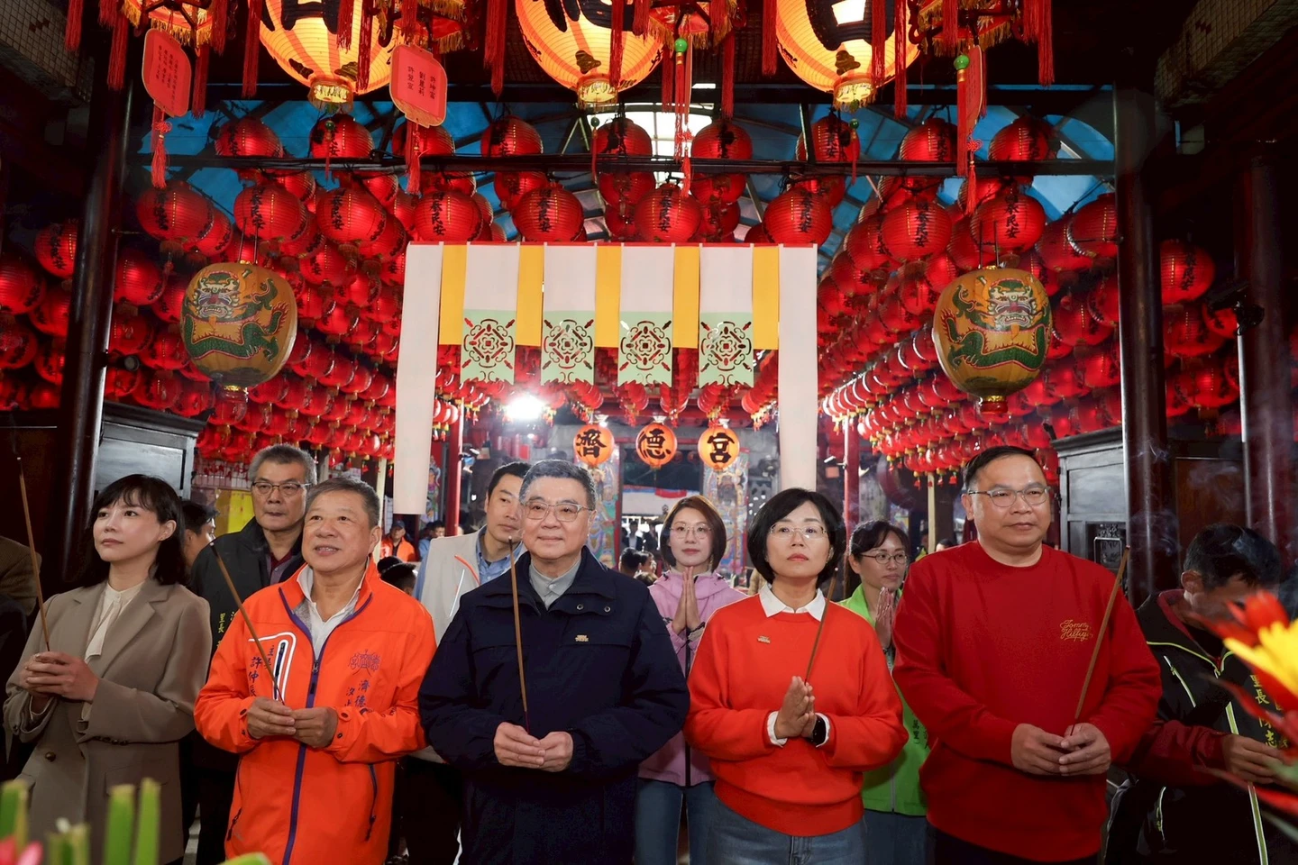 卓榮泰初二祈願國家風調雨順！　2院啟動全新模式「讓人民安心」