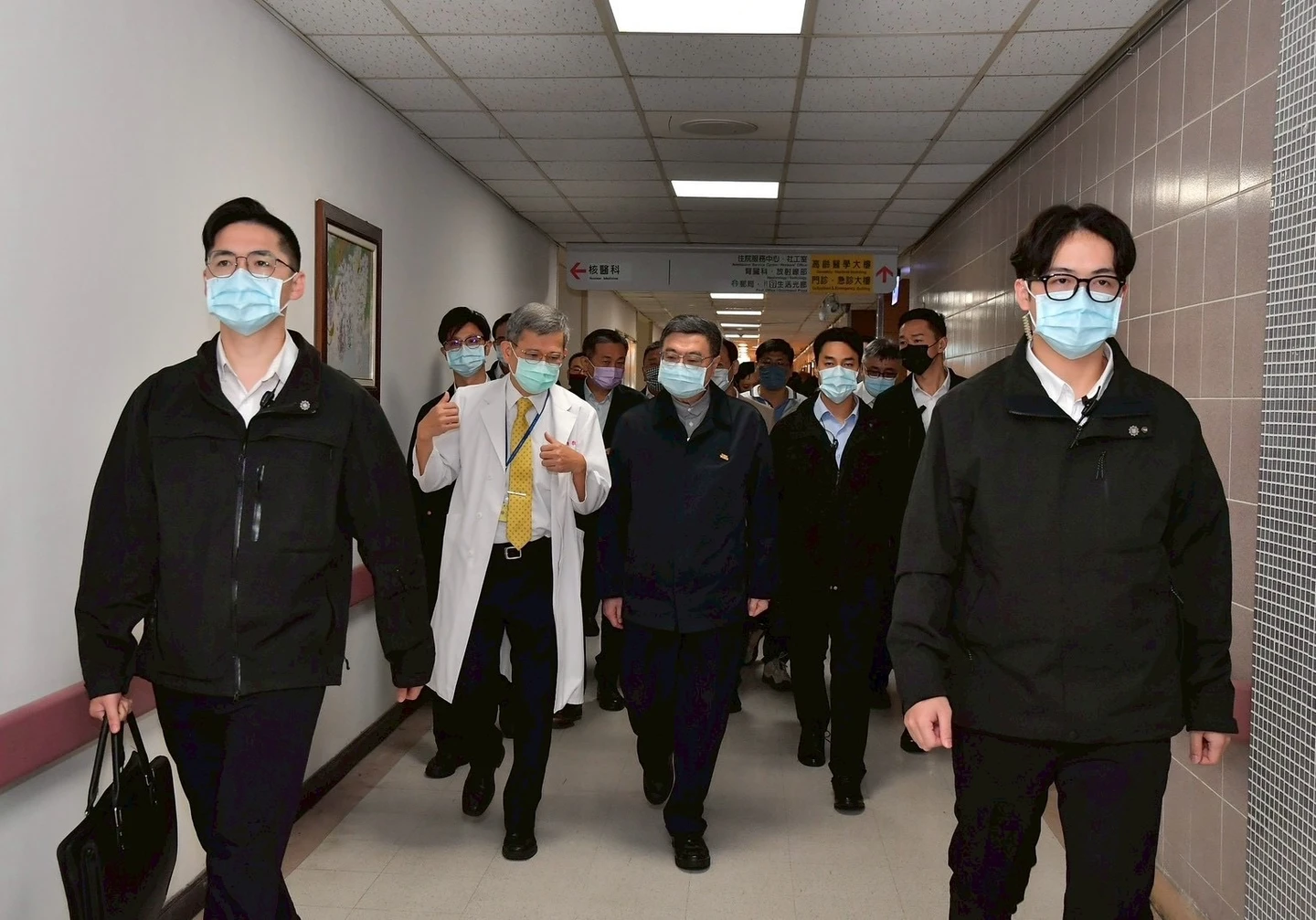 好消息！陳光復病情改善　卓榮泰探視：盼他速恢復健康