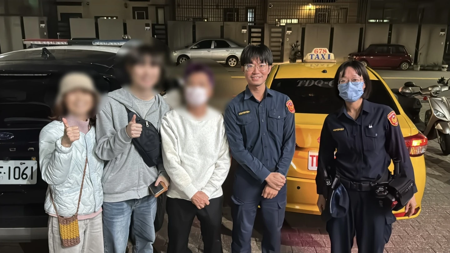 來台旅遊差點心碎！手機掉小黃嚇壞歐巴　警神救援結局超暖心