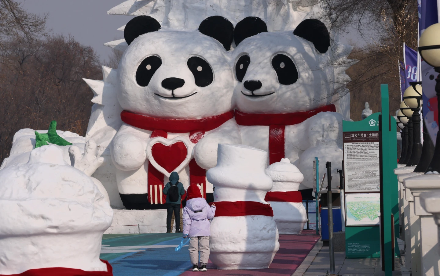 氣溫創新高冰雕Hold不住　哈爾濱冰雪大世界提前收攤