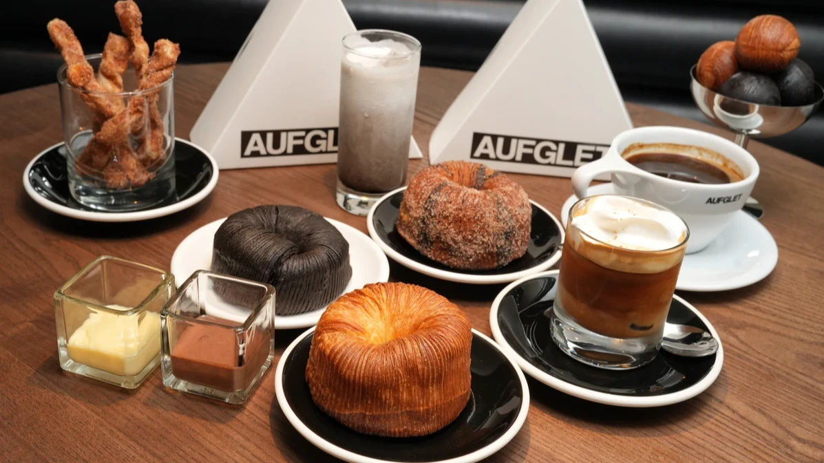 韓星打卡咖啡廳AUFGLET登台！必吃可朗芙、可頌球　還有台北限定早午餐