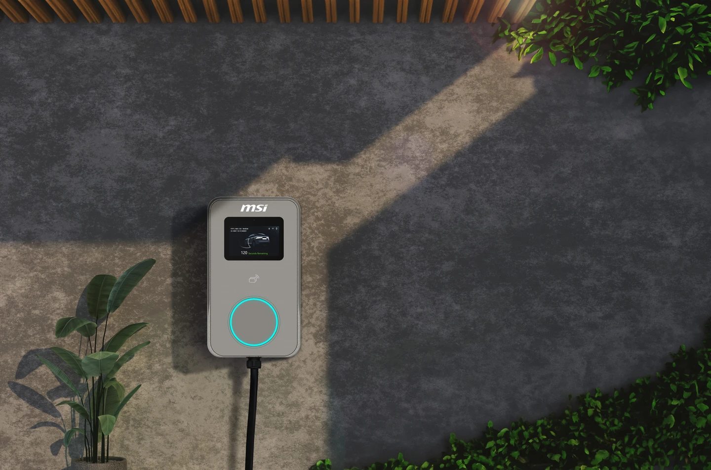 微星Eco系列智慧充電樁上市　軟硬體策略鎖定居家、社區與商用三大領域