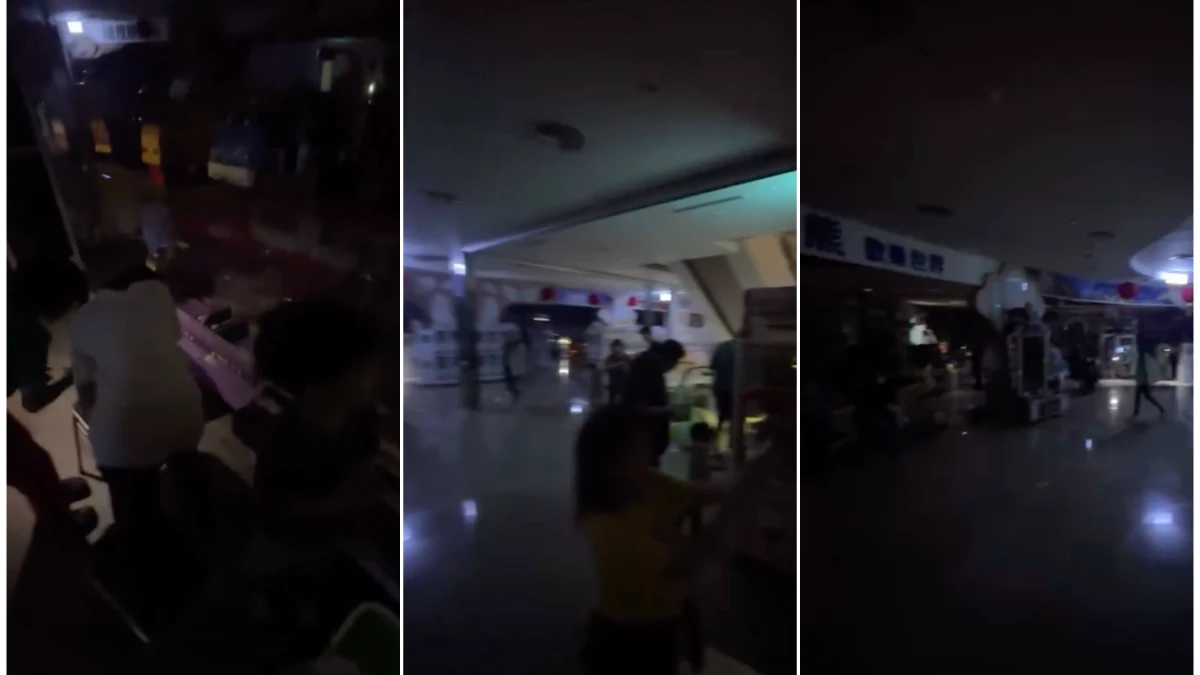 義享天地大停電！多人受困電梯　顧客驚喊聞到燒焦味　台電回應了