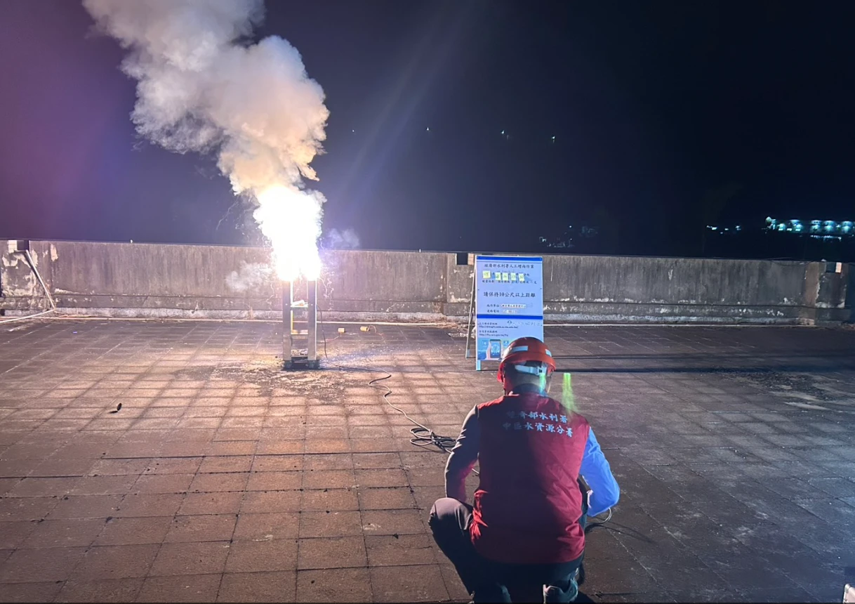 增雨大作戰！新竹水情亮綠燈　水利署把握峰面啟動人工增雨