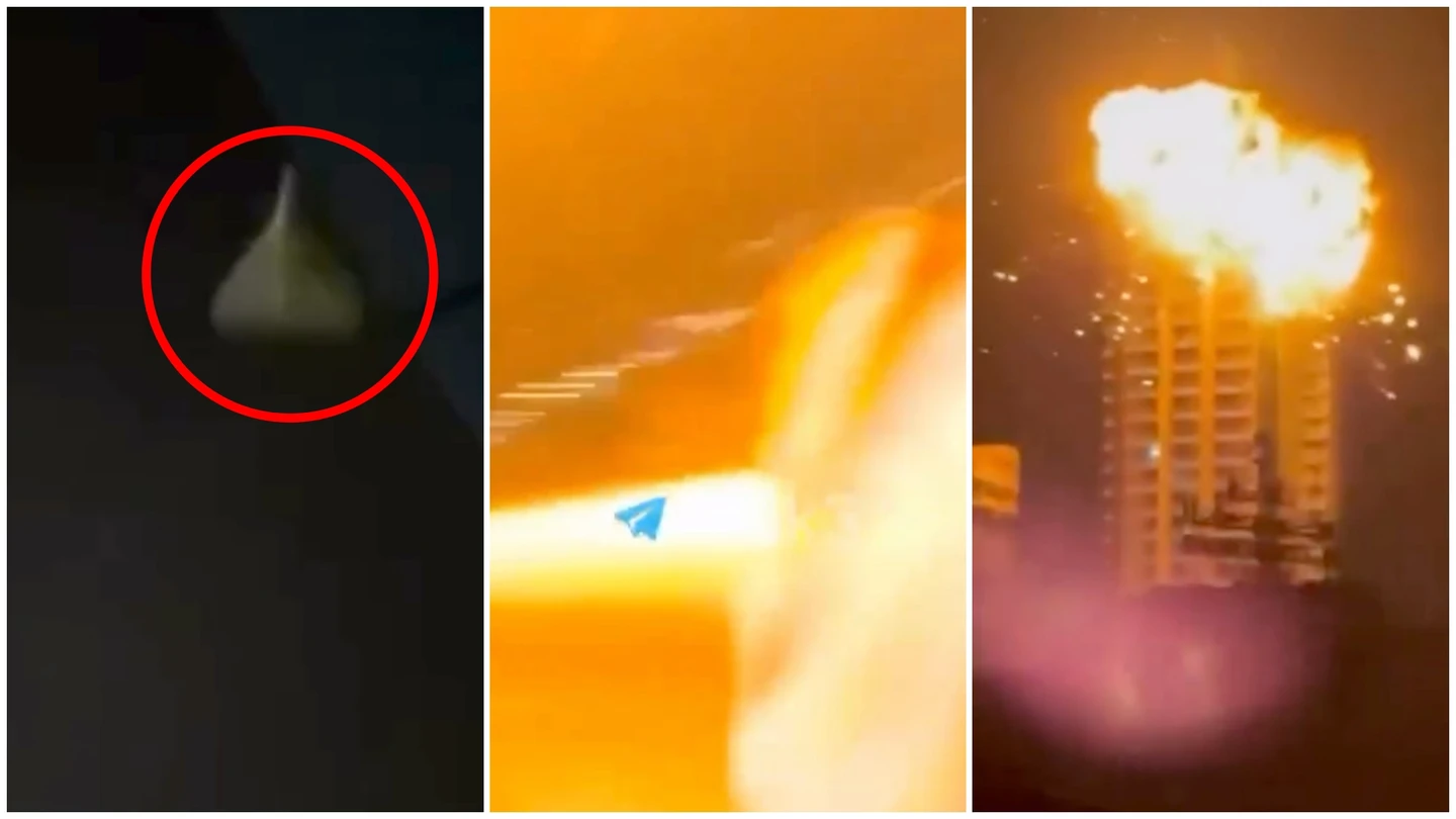 伊朗無人機自殺攻擊第一視角片！巴林大樓陷火海　台商驚「要大家一起死」