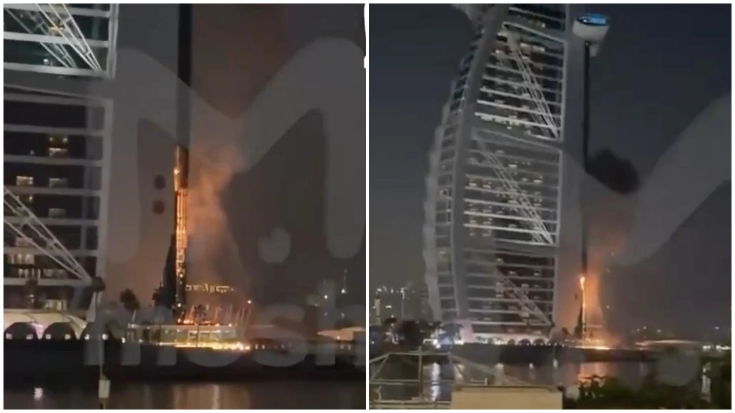 伊朗上百飛彈無人機狂轟阿聯！杜拜帆船飯店起火　阿布達比傳死傷