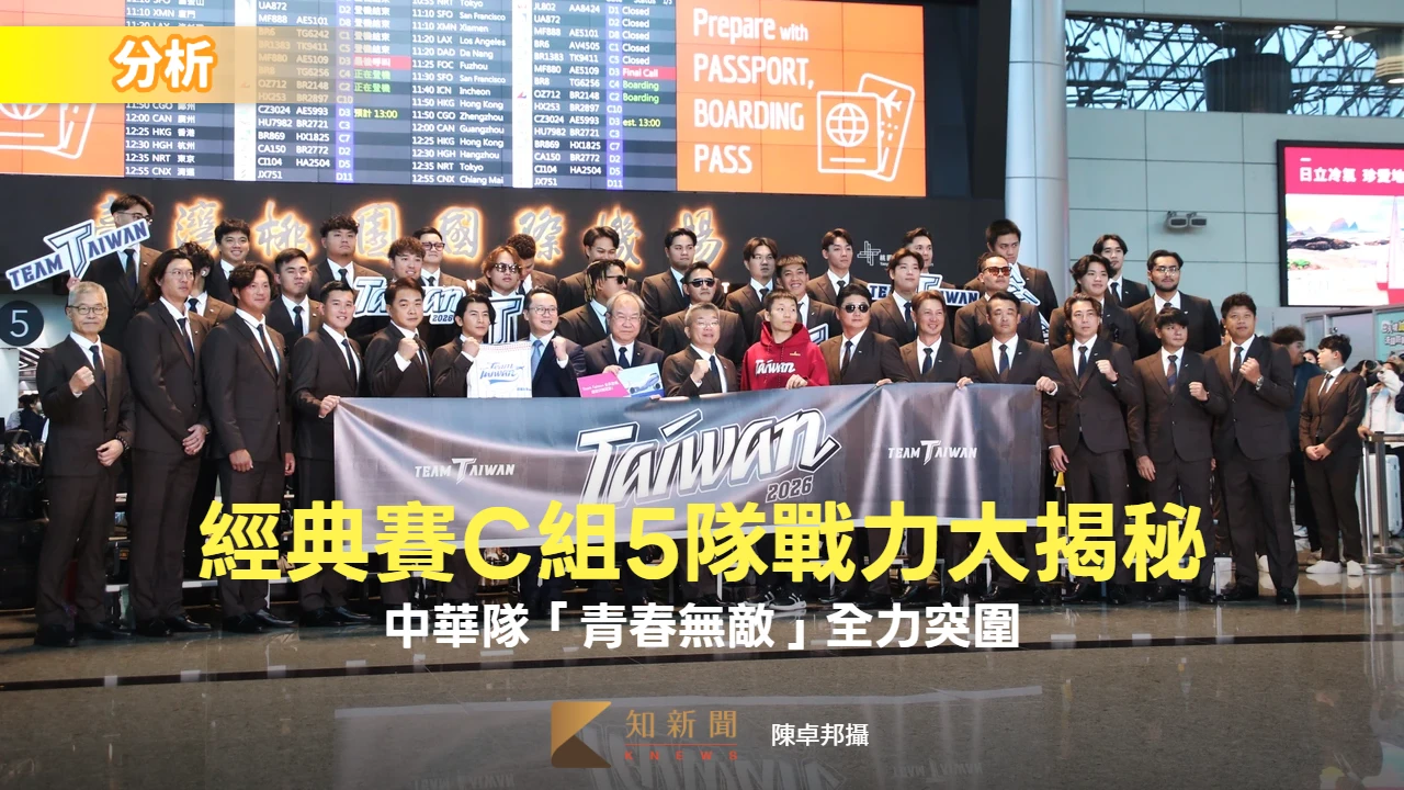 經典賽｜C組戰火再起！5隊戰力大揭秘　中華隊「青春無敵」全力突圍