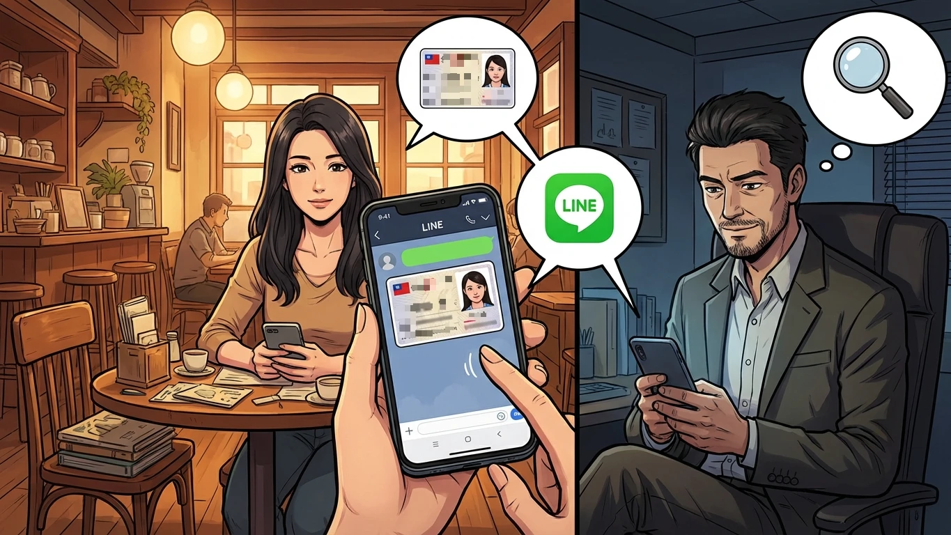 懷疑丈夫「偷吃」！妻傳情敵身分證給徵信社跟監　這下慘了