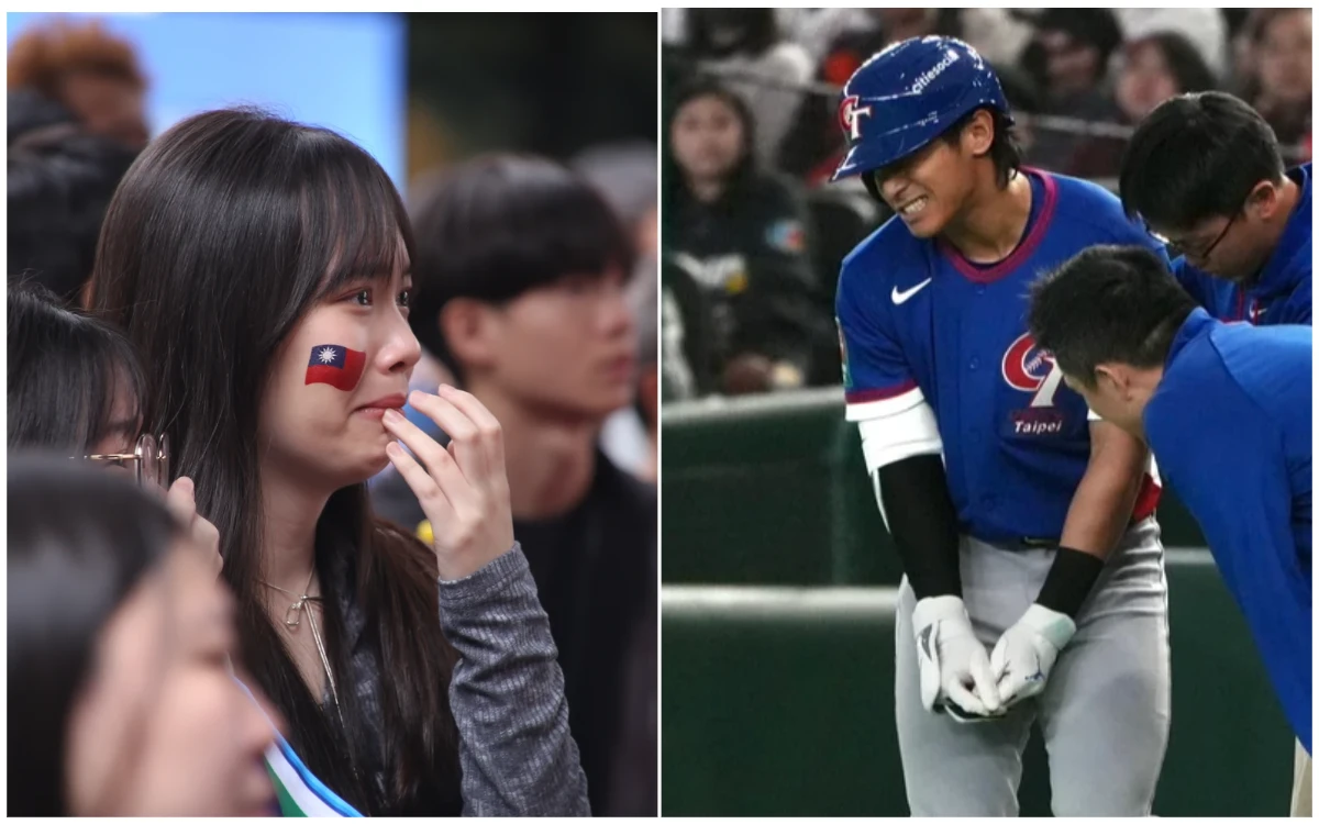 好痛的一敗！陳傑憲手指骨裂逼哭球迷　「大學長」郭泓志暖心打氣：我們都在