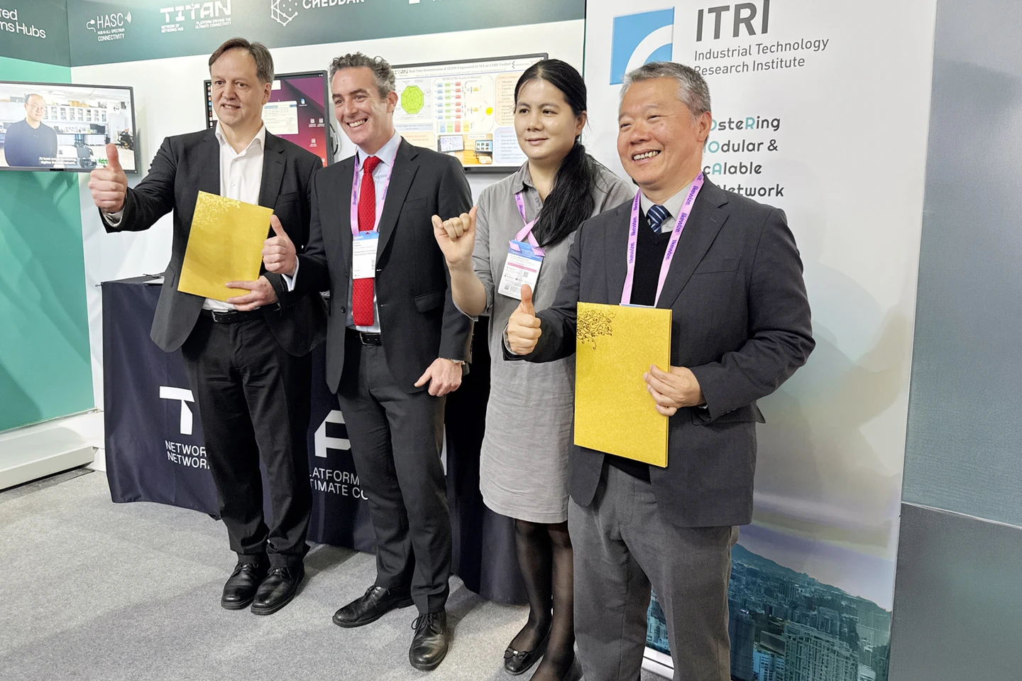 MWC 2026聚焦6G與AI　工研院攜手英國TITAN、JOINER強化台英通訊戰略合作