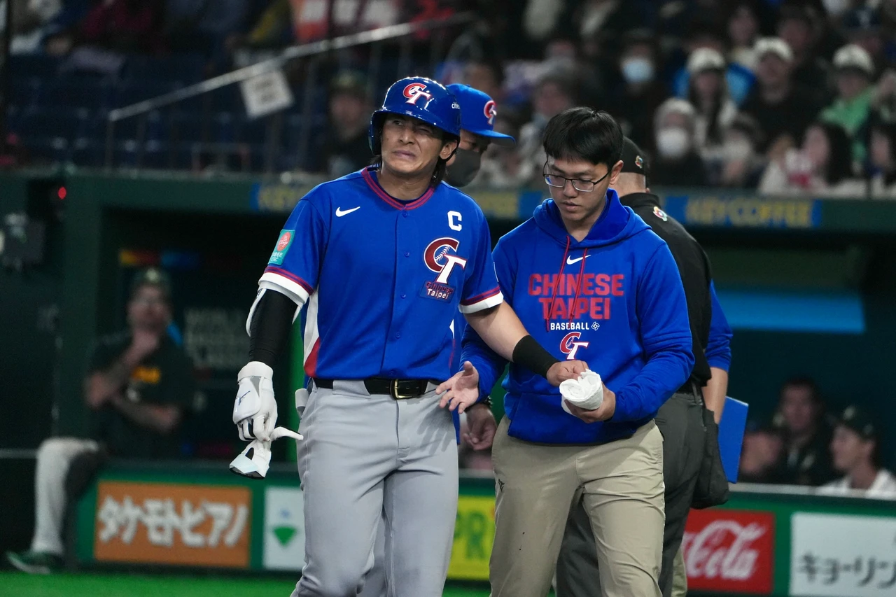 台灣隊長陳傑憲左手指骨裂！癒合至少4周　醫：能否續賽看這點