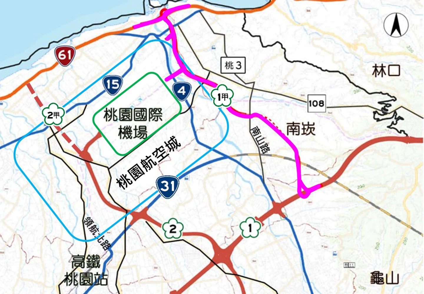 高公局砸683.6億元蓋國1甲　林口-桃園尖峰期省15分鐘