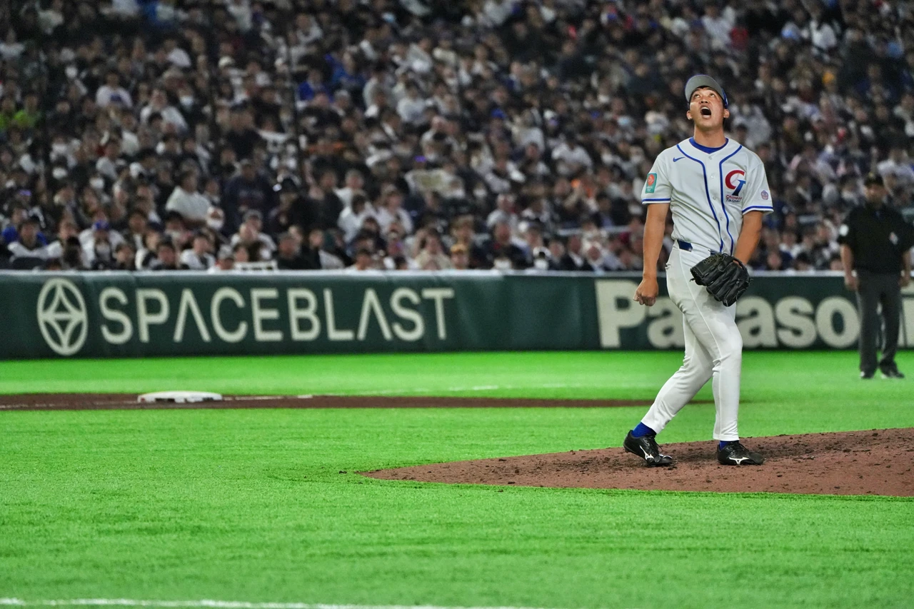 經典賽｜1球「拆彈」解決岡本和真　林詩翔用「不想輸」的心態對決