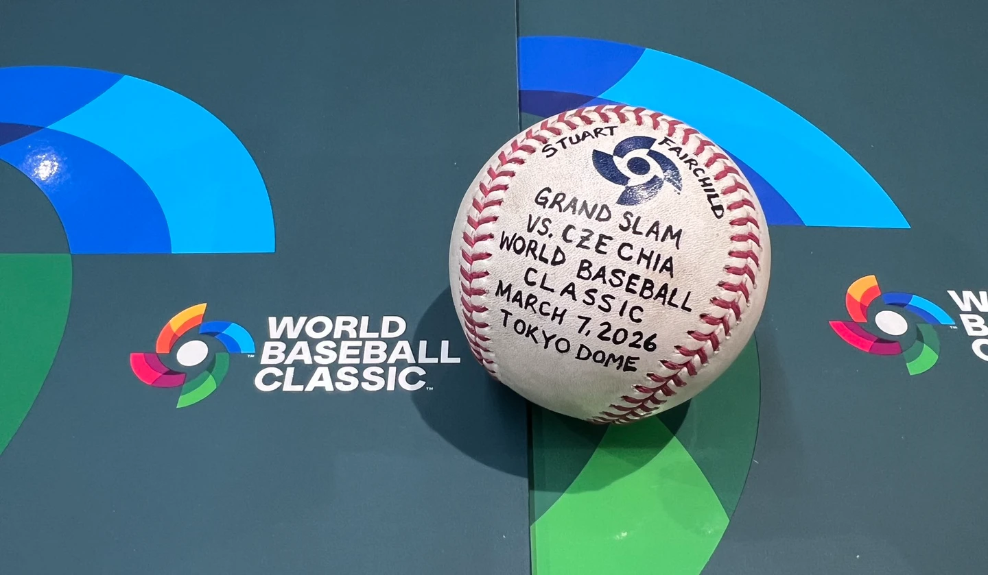 經典賽｜中華隊隊史第3支！費爾柴德首安即滿貫轟　簽名球換回實戰球