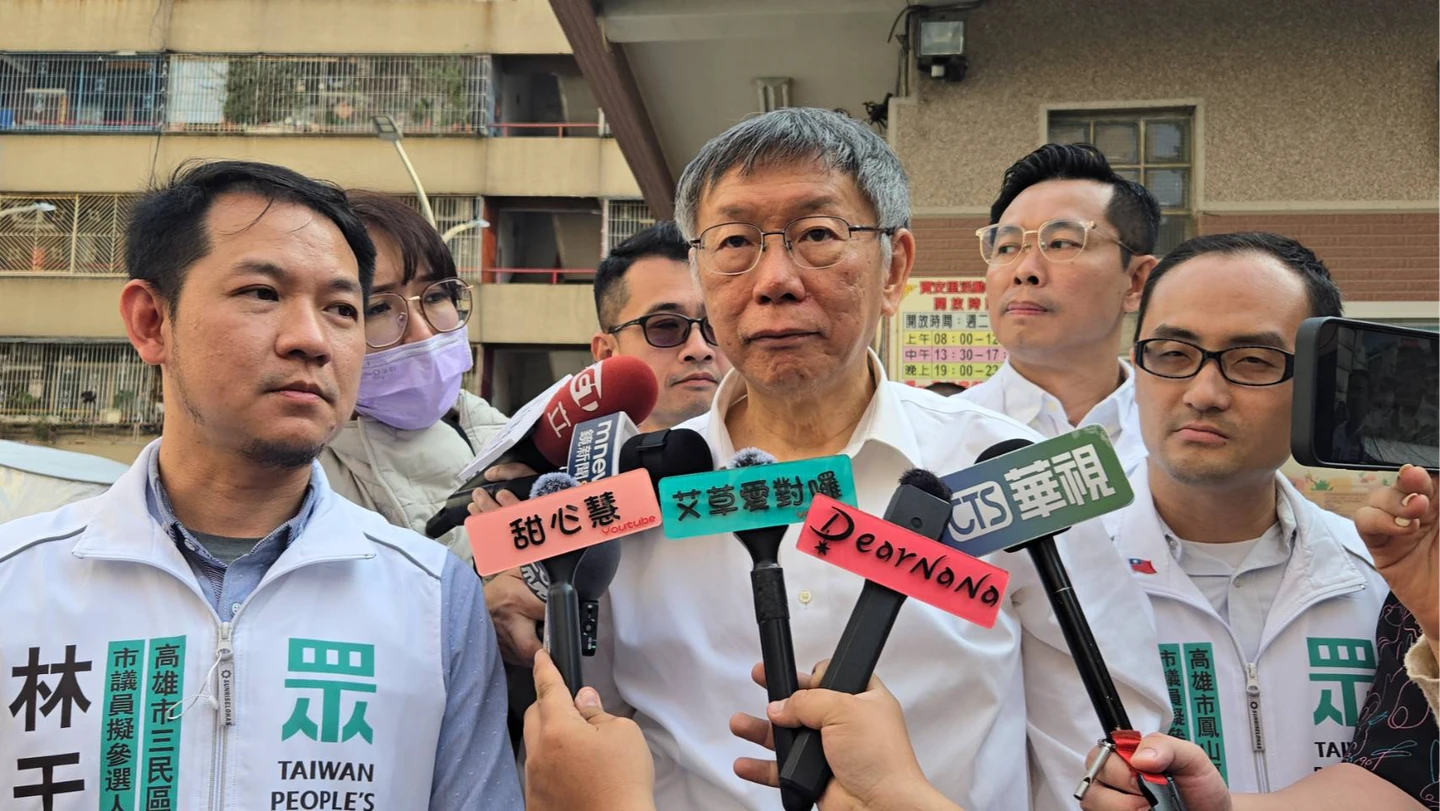 陳佩琪被拱選竹北市長？柯文哲：謠言起於智者　「她去選我連早餐都沒有」