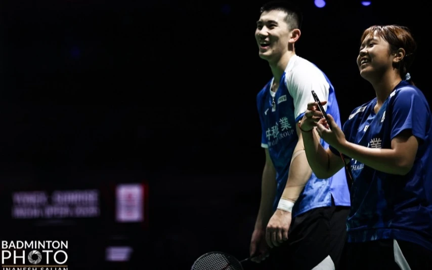 羽球｜中租混雙寫歷史！葉宏蔚／詹又蓁創合拍新紀錄　首闖全英賽決賽