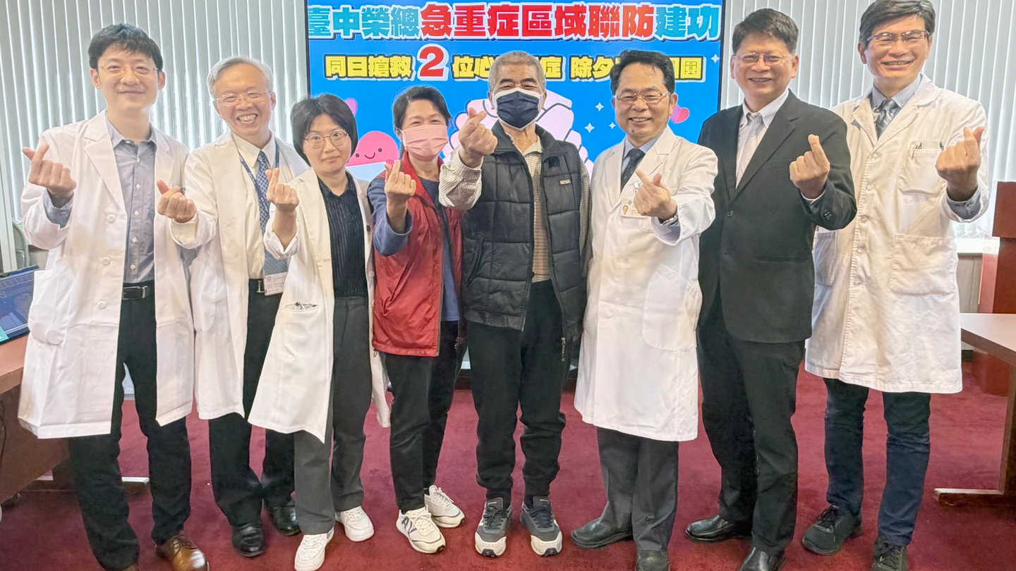 手術台上心跳驟停！中榮接力裝葉克膜搶命　60歲男奇蹟復活