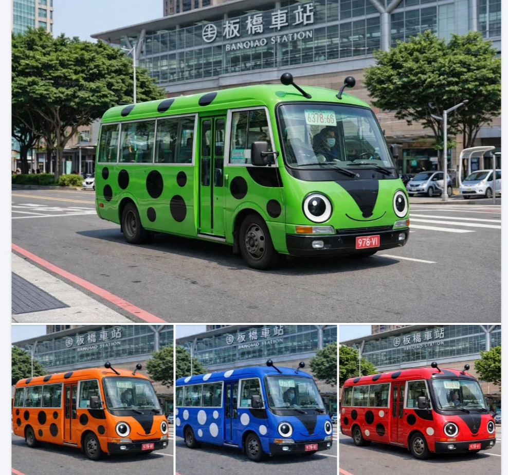 李四川提「瓢蟲巴士」！AI圖遭酸　蘇巧慧：重視細節是眉角