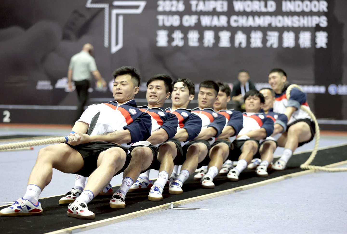 室內拔河世錦賽｜中華男子隊600公斤8戰全勝　將金牌留在台灣