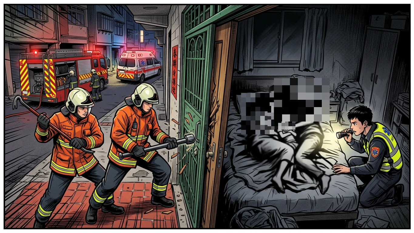 台南安平民宅驚傳一家三口倒臥　父與10歲女明顯死亡、母送醫搶救