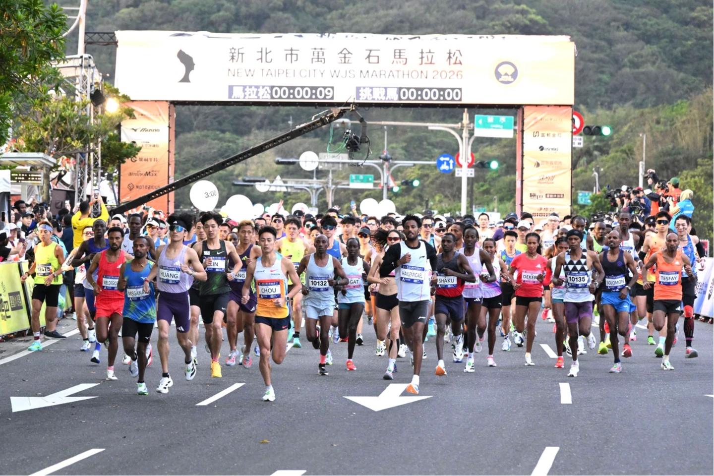 2026新北市萬金石馬拉松冠軍出爐！ 　 肯亞籍男女選手奪冠