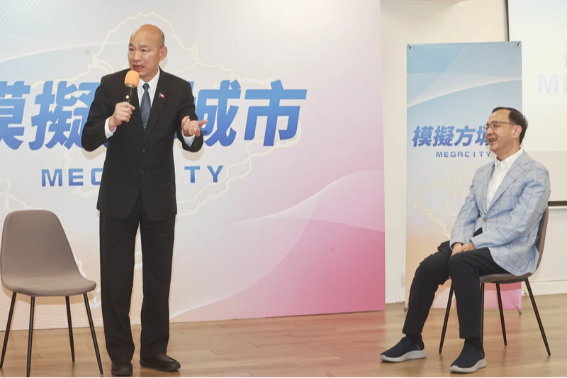 年輕人投入政治！韓國瑜傳授8字訣　「複雜的腦、單純的心」