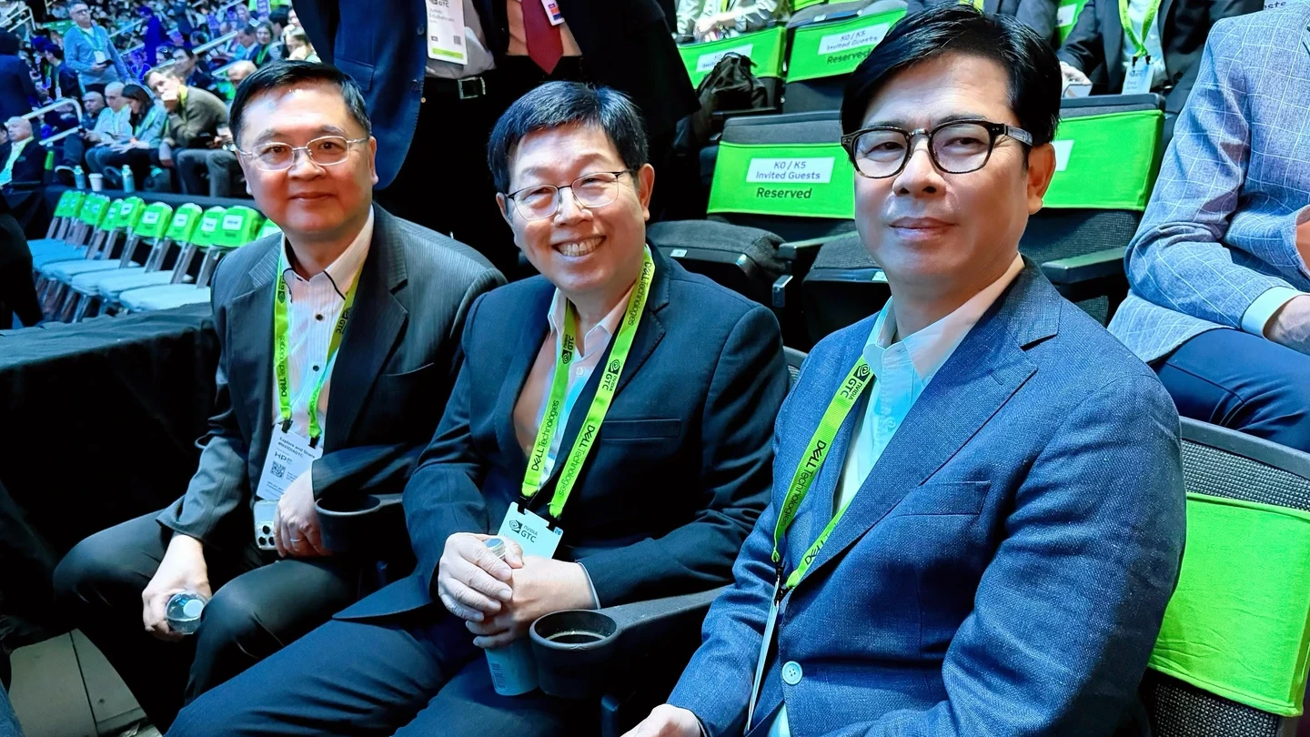 陳其邁出席輝達GTC！聽黃仁勳演講曝收穫　交流劉揚偉盼合作鴻海建CUDA中心