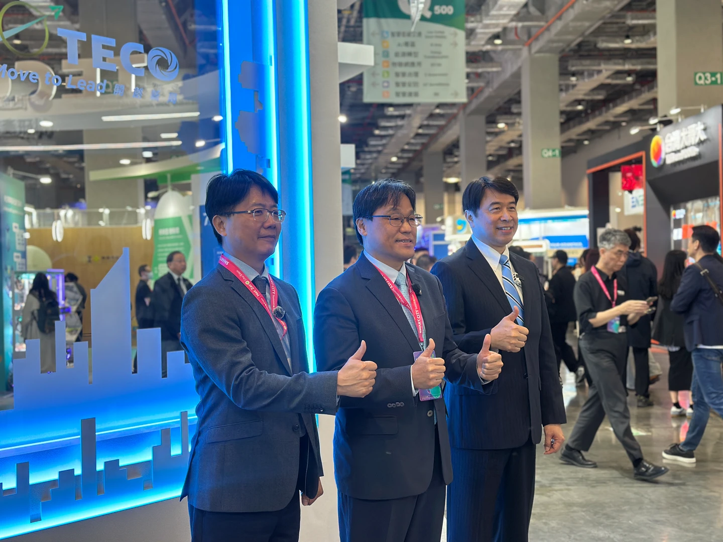 智慧城市展｜東元搶攻鴻海全球廠務商機　總座高飛鳶：AI能源管理方案同步布局東南亞