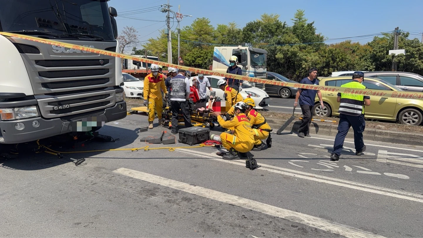 便當店外送員遭曳引車追撞亡！　要命過程曝光　