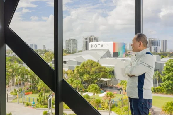 侯友宜參訪澳洲黃金海岸！有感新北美術館同具潛力　邀民眾感受文化之美