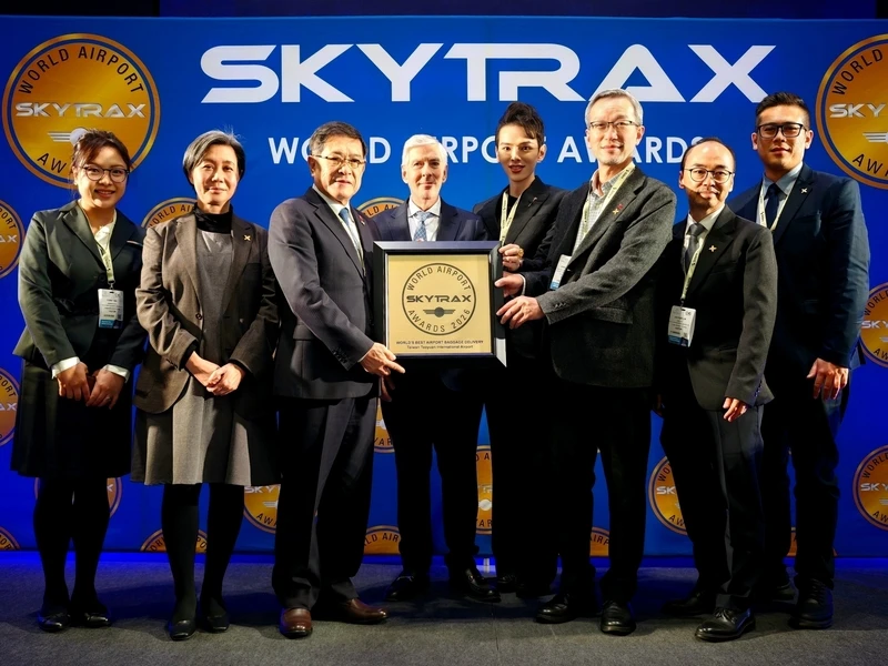 「國際航空界奧斯卡」桃機蟬聯最佳行李運送首獎　全球百大機場排名大躍升