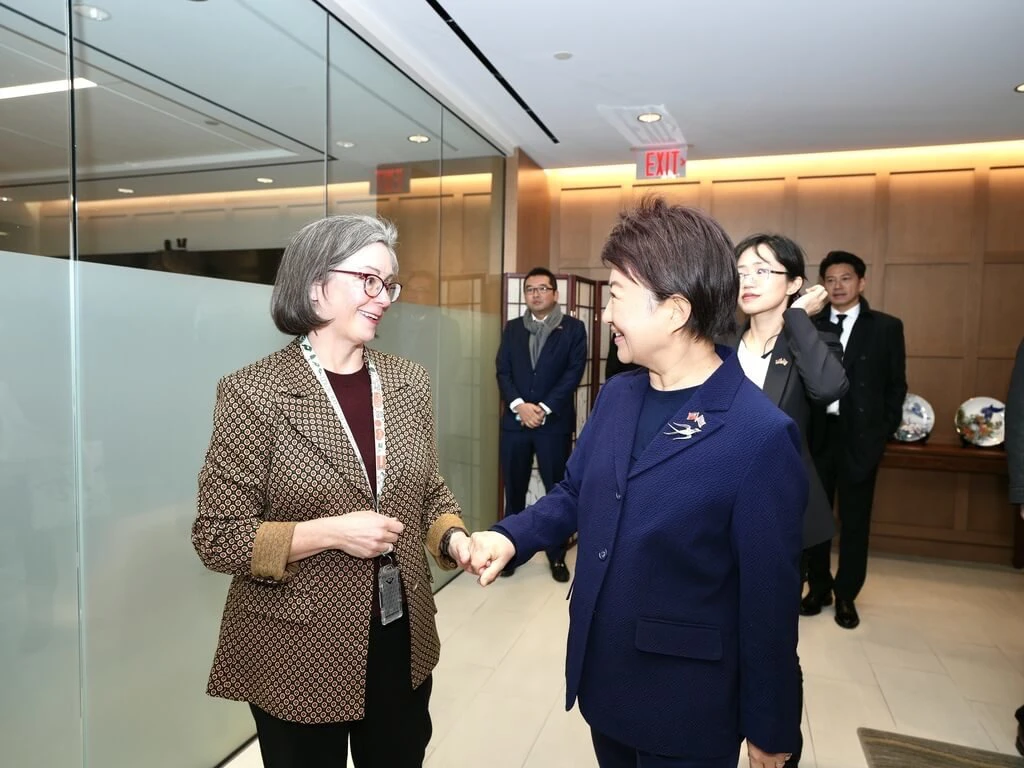 盧秀燕赴美談軍購如「買保險」！疑與黨主席分歧　鄭麗文：政黨非一言堂