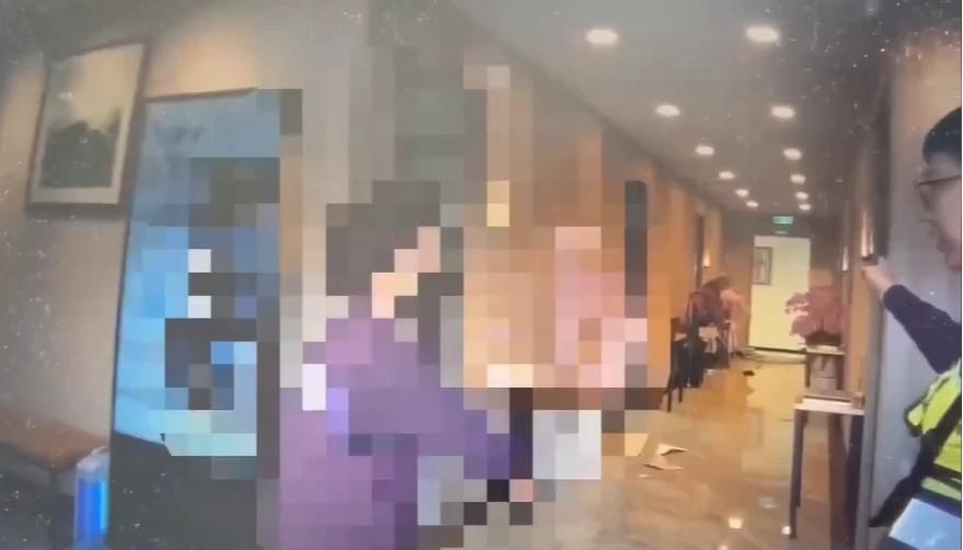 北市禮儀會館遭砸毀！波及亡者牌位　警鎖定黑衣惡煞追緝中