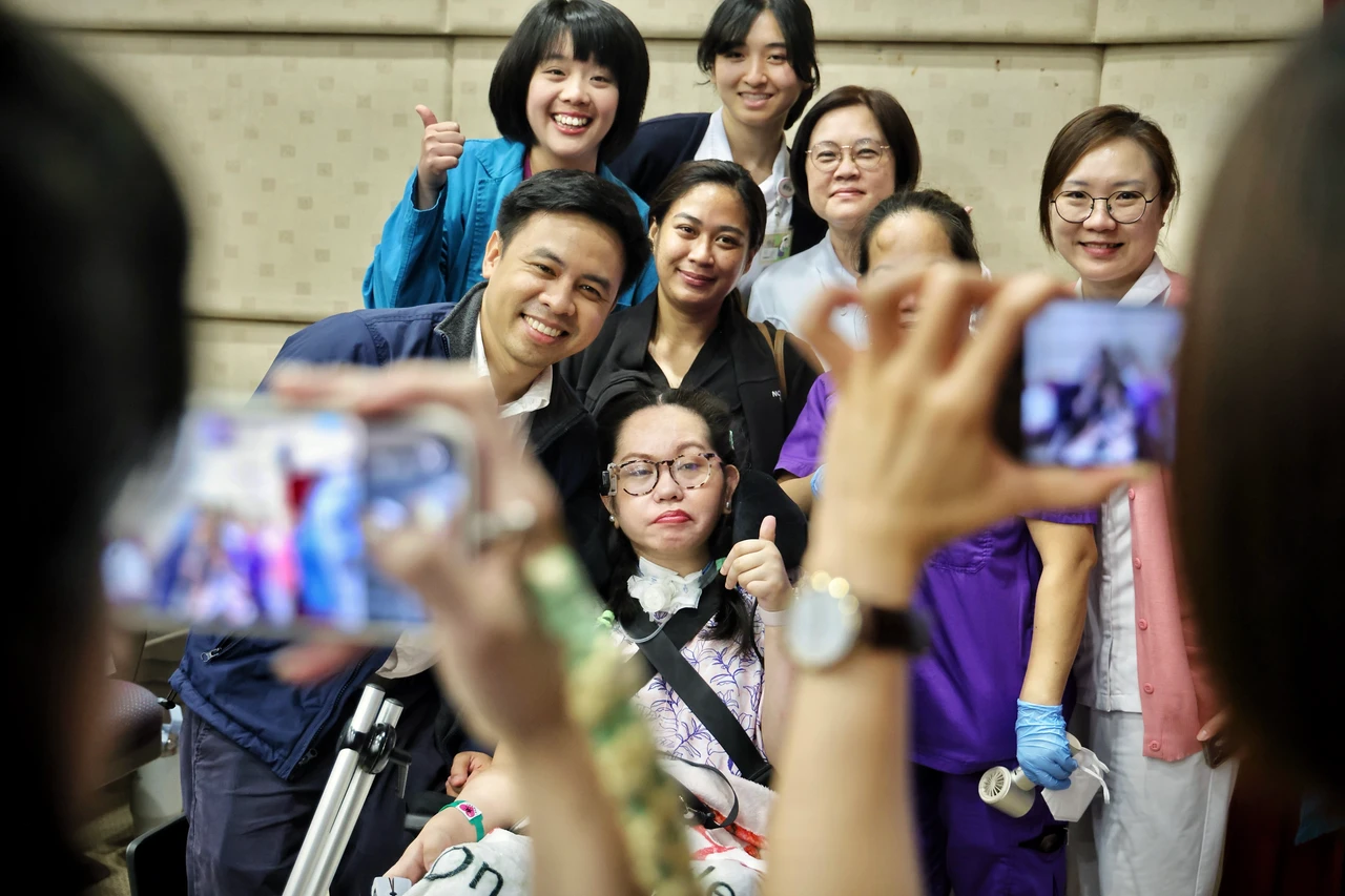 菲護理師失去呼吸能力2年　醫師夫陪跨海在三總重獲新生