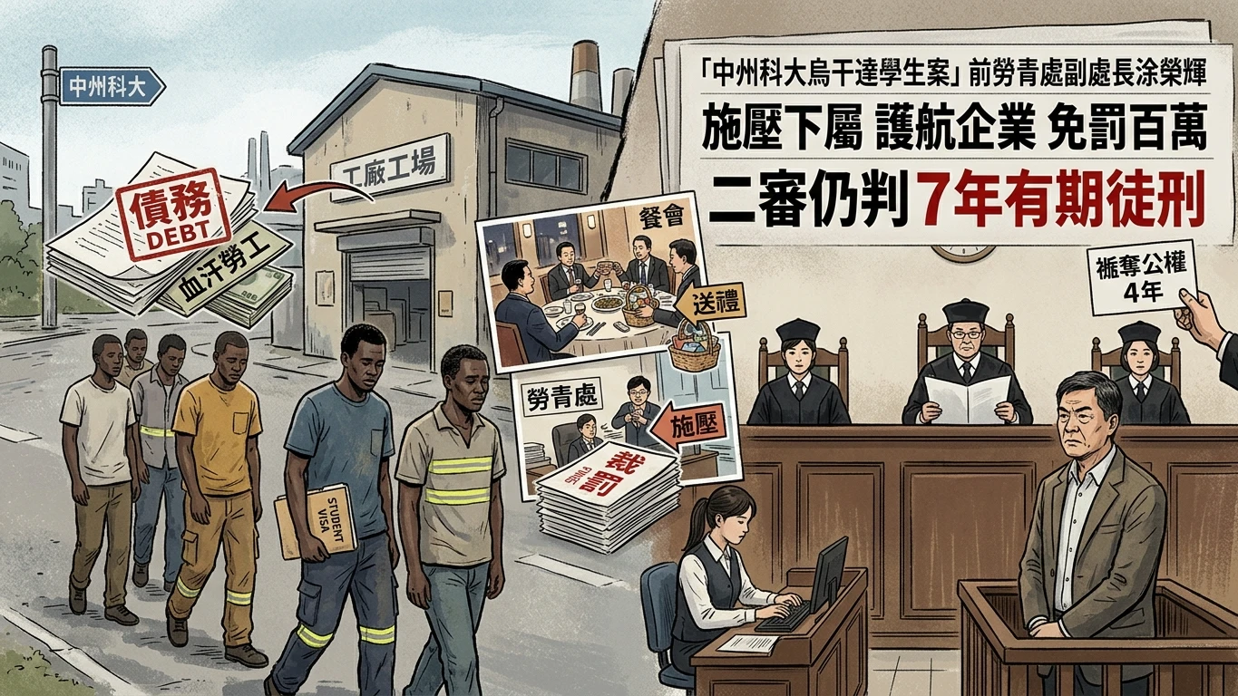 烏干達學生來台淪血汗勞工！苗縣官員護航助廠商躲罰款　二審判決出爐