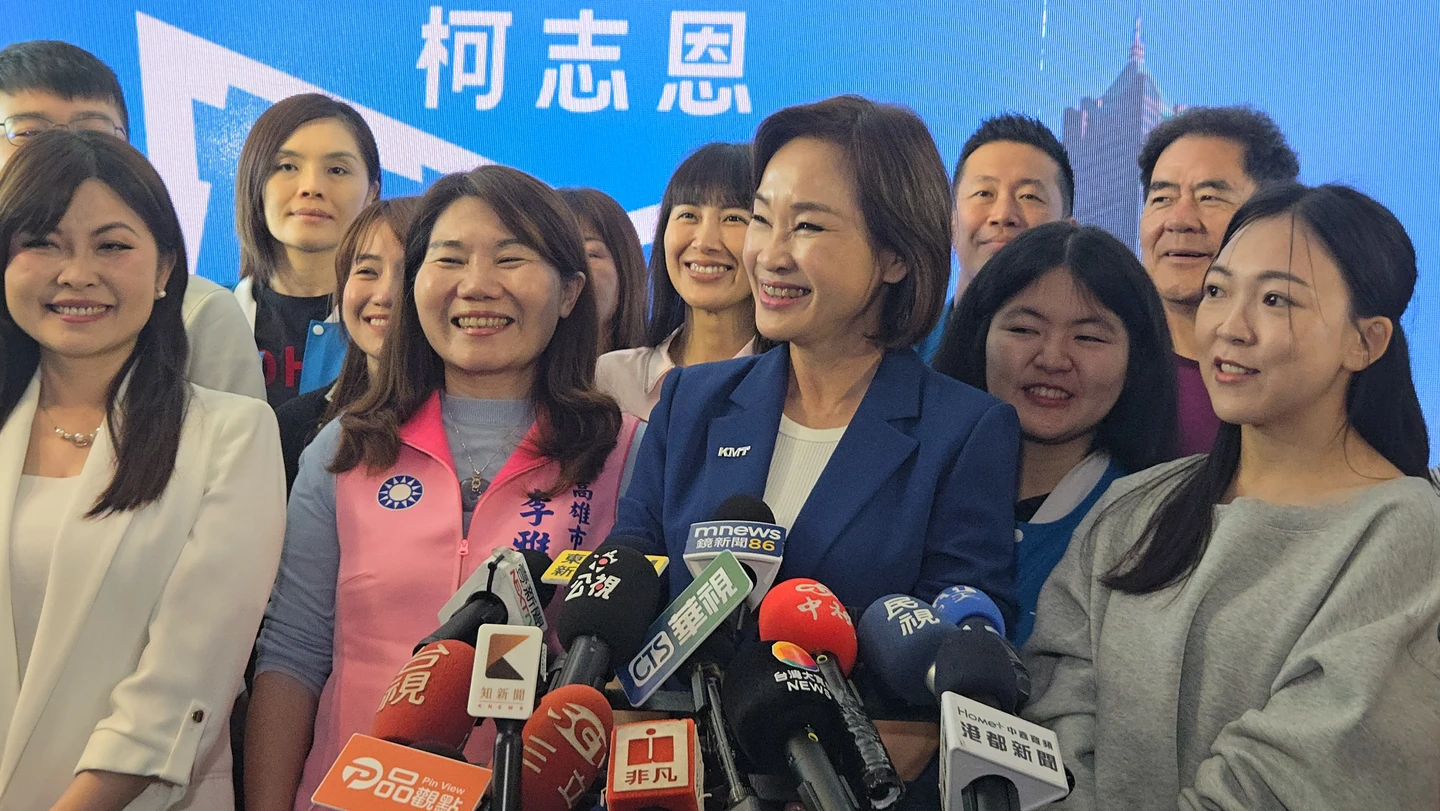 有片｜柯志恩公布政見藍圖！拋高雄市府議會南移　「有機會比台北信義區更繁華」