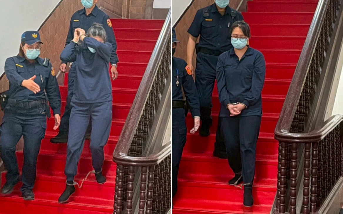 虐死剴剴求輕判！惡保母姊妹上訴三審　今快閃出庭她猛遮臉