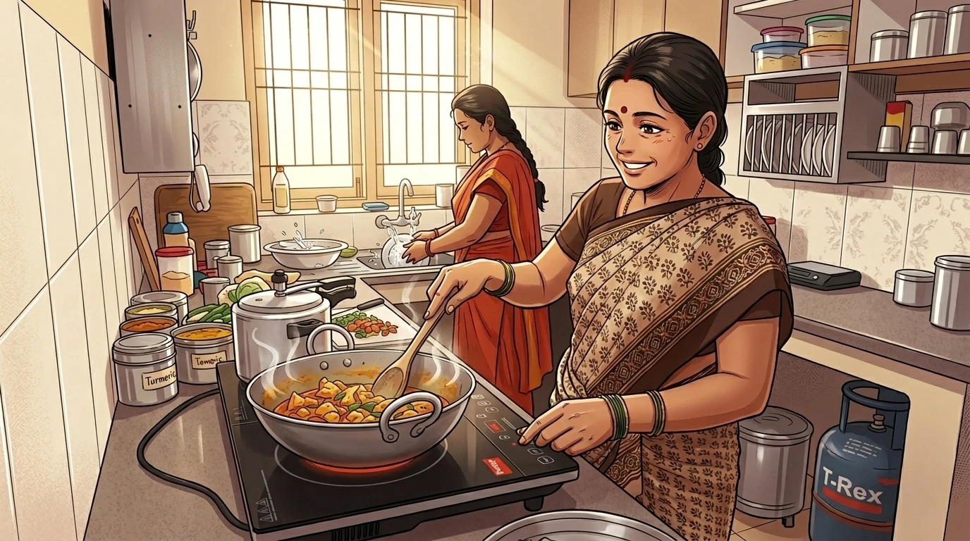 中東戰火衝擊！印度電磁爐10天熱銷40萬台　生活型態被迫改變