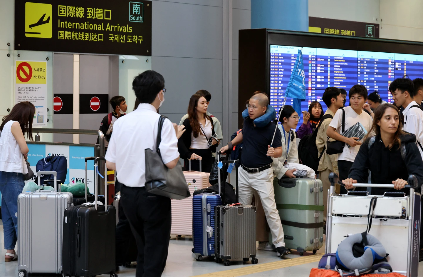 大阪關西機場公布夏秋航季計劃　台灣航班料增加！中國大減7成